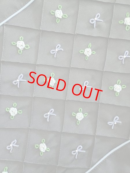 画像5: new♪3WAYショルダーバック【28×36×10】ブルーバラ&リボン (5)