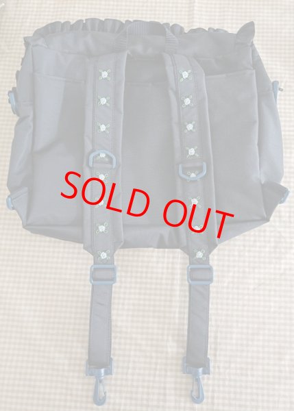 画像13: new♪3WAYショルダーバック【28×36×10】ブルーバラ&リボン (13)