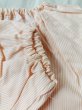 画像8: SALE　スモック長袖 前開き【120】りんご (8)