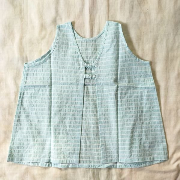 画像4: Sale♪　スモックエプロン3点セット 【110】ヨット (4)