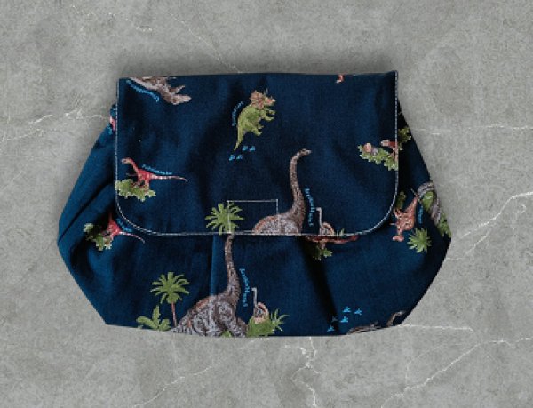 画像7: 大きめ封筒型お弁当４点セット【恐竜】暁星幼稚園仕様 (7)