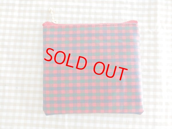 画像2: おしぼり入れ【チェック】 (2)