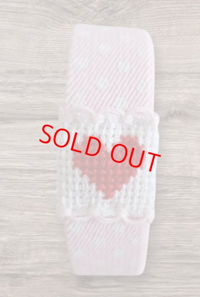 画像2: お弁当　ゴムバンド　29cm　ハート (2)