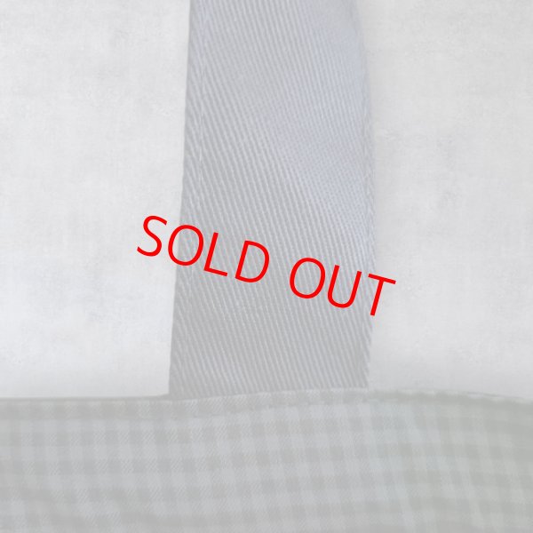 画像4: 靴袋【３３×３１】紺無地　暁星幼稚園　 (4)