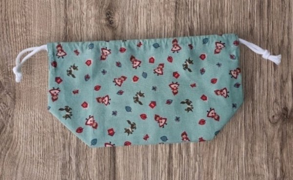 画像6: Sale♪　巾着型　お弁当3点セット (6)