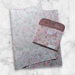 画像2: 図工マット&ケース 【40×60】お花リボン (2)