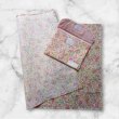 画像2: 図工マット&ケース 【40×60】お花リボン (2)
