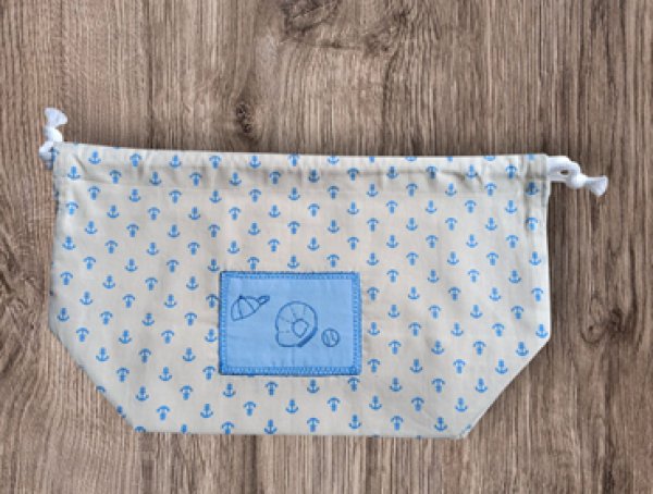 画像2: SALE♪ 巾着型 お弁当2点セット【野球】暁星幼稚園仕様 (2)