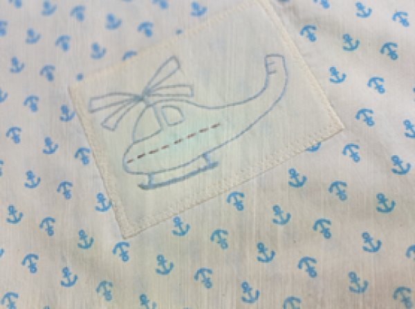 画像7: SALE♪　巾着型　お弁当2点セット【ヘリコプター】暁星幼稚園仕様 (7)