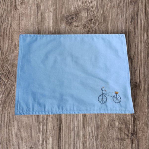 画像4: SALE♪ 巾着型 お弁当2点セット【自転車】暁星幼稚園仕様 (4)