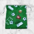 画像2: コップ袋　給食袋【１７×２０】サッカー (2)