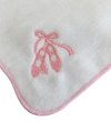 画像1: ネーム付き　１５ｃｍ　トゥシューズ　タオルハンカチ　 (1)