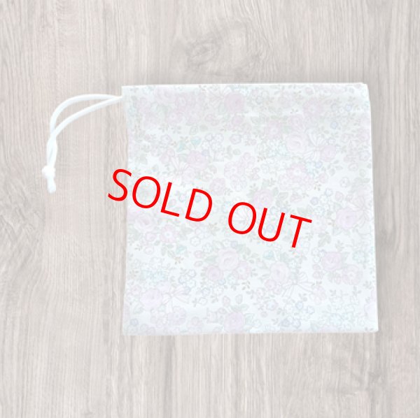 画像9: 封筒型＆巾着型　お弁当６点セット【お花りぼん】白百合幼稚園仕様 (9)