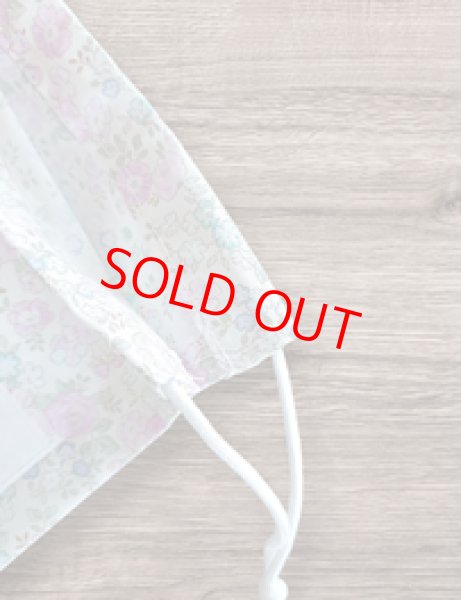 画像10: 封筒型＆巾着型　お弁当６点セット【お花りぼん】白百合幼稚園仕様 (10)