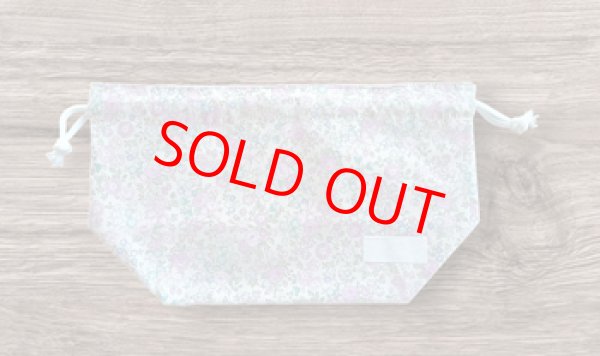 画像6: 封筒型＆巾着型　お弁当６点セット【お花りぼん】白百合幼稚園仕様 (6)