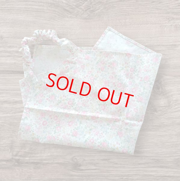 画像16: 封筒型＆巾着型　お弁当６点セット【お花りぼん】白百合幼稚園仕様 (16)