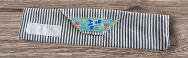 画像1: sale♪カトラリーケース【宇宙】 21×5cm (1)