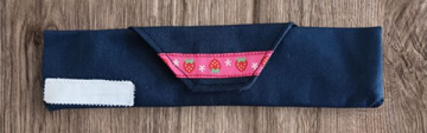 画像1: sale♪カトラリーケース【いちご】 21×5cm (1)