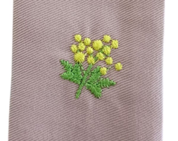 画像1: 定規入れ【５．５×３５ｃｍ】アーチピンク　ミモザ (1)
