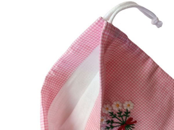 画像4: Sale♪　巾着型　お弁当3点セット (4)