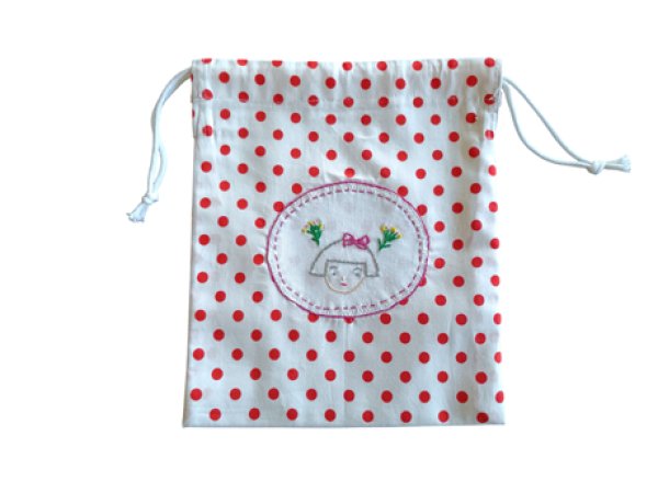 画像8: Sale♪　巾着型　お弁当3点セット (8)