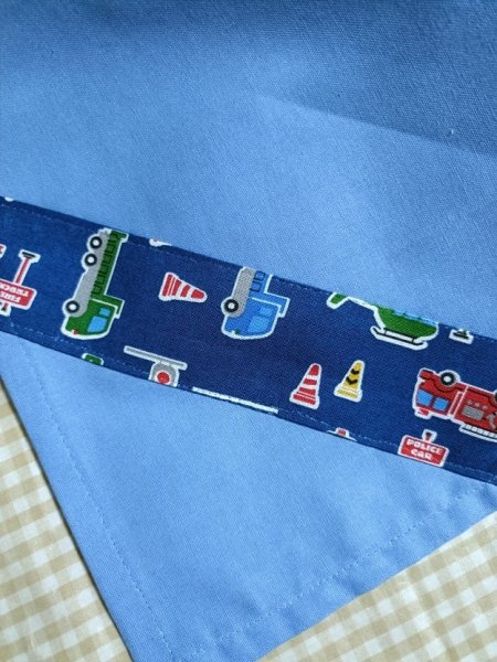 画像1: SALE♪ お給食マット【働く車】40×60ｃｍ　 (1)