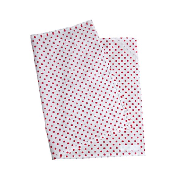 画像3: SALE♪ お給食マット【水玉】40×60cm  (3)