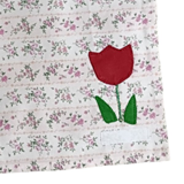 画像1: SALE♪ お給食マット【お花】40×60ｃｍ　 (1)