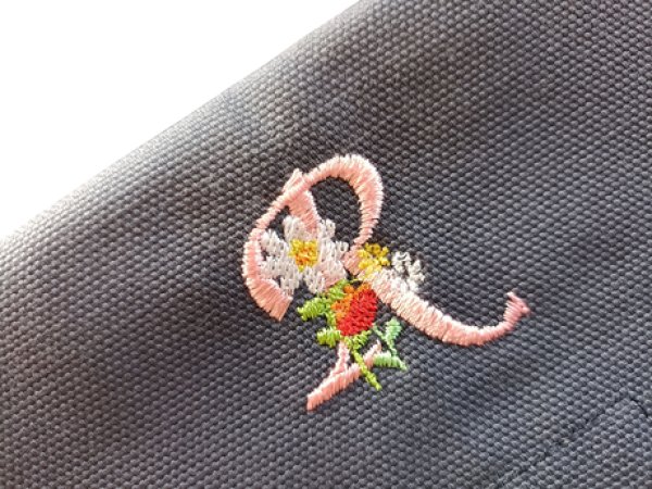 画像2: 工作袋【22×16×４】イニシャル　R (2)