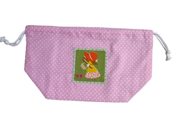 画像4: Sale♪　巾着型　お弁当3点セット (4)