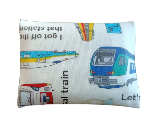 画像2: M  ミニティッシュケース【ラミネート】新幹線 (2)