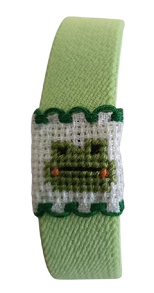 画像2: お弁当　ゴムバンド　24cm　カエル (2)