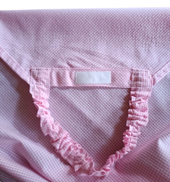 画像3: お弁当エプロン【チェック】５０cm (3)