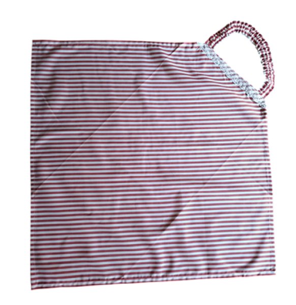 画像2: お弁当エプロン【チェック】５０cm (2)