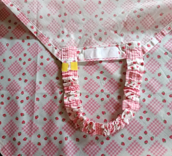 画像3: SALE♪お弁当エプロン【いちご】46cm (3)