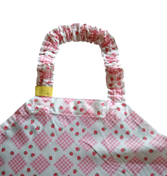 画像1: SALE♪お弁当エプロン【いちご】46cm (1)