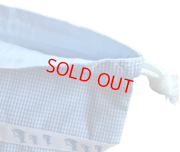 画像3: sale♪　コップ袋　給食袋　チェック (3)