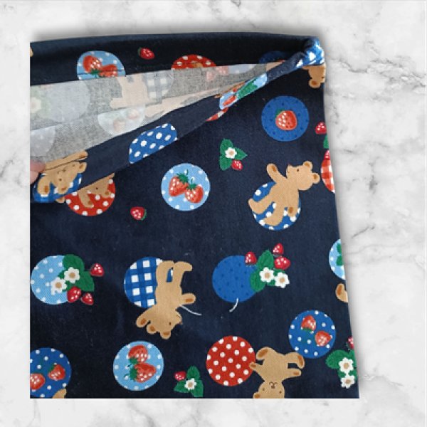 画像2: sale♪ コップ袋 給食袋【17×20】  (2)