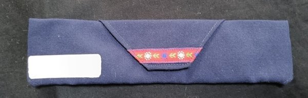 画像1: sale♪　カトラリーケース【紺】 21×5cm (1)