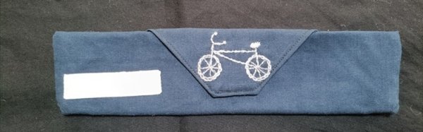 画像1: sale♪カトラリーケース【自転車】 21×5cm (1)