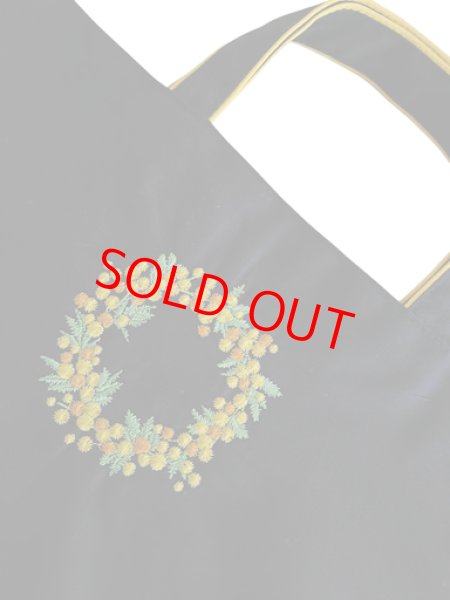 画像2: 移動袋【３０×４０】ミモザリース　九段白百合仕様 (2)