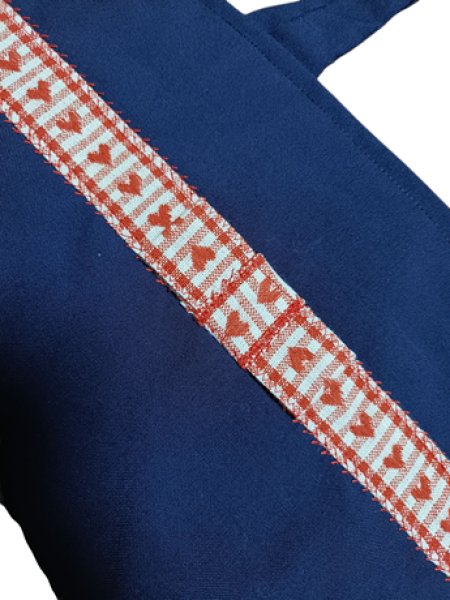 画像3: SALE♪　移動袋　レッスンバック【３０×４０】リボン (3)