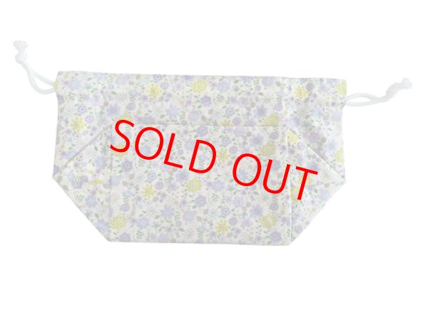 画像6: 封筒型＆巾着型　お弁当６点セット【小花】白百合幼稚園仕様 (6)