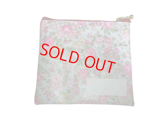 画像1: おしぼり入れ【お花リボン】 (1)