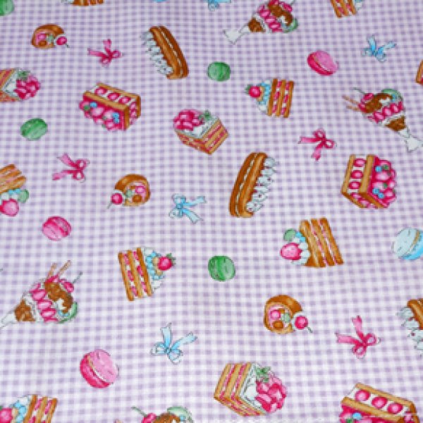 画像2: 図工マット&ケース 【40×60】スイーツ (2)