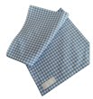 画像3: お弁当包み【チェック】刺繍入り　50×50ｃｍ　 (3)
