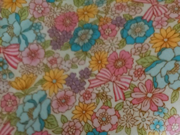 画像2: 図工マット 【40×60】お花りぼん (2)