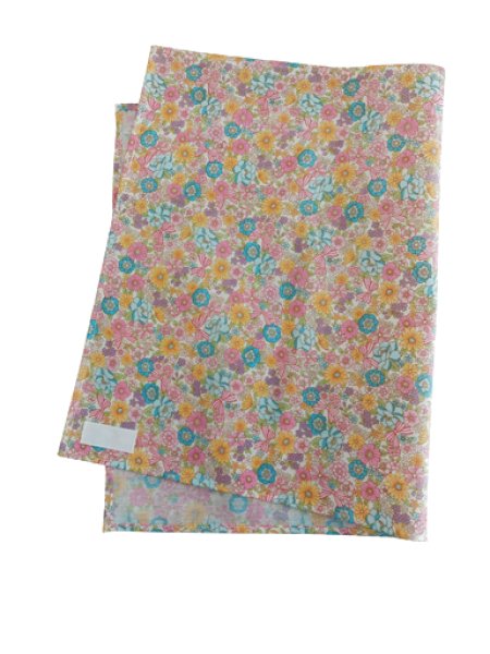 画像1: 図工マット 【40×60】お花りぼん (1)