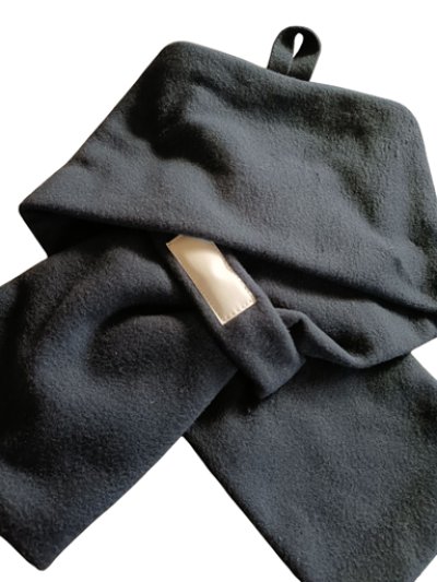 画像1: フリースマフラー【紺】サッカー