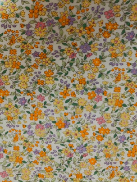 画像1: 図工マット&ケース 【40×60】お花 (1)